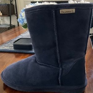 SOLD!!!! BearPaw Navy Suede Boots